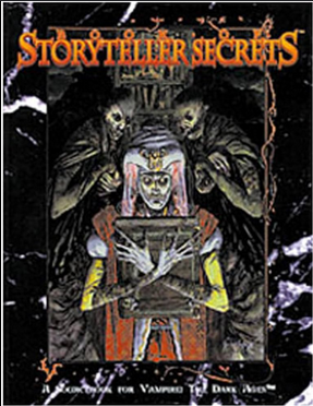 Vampire the Dark Ages: Book of Storyteller Secrets (USED)