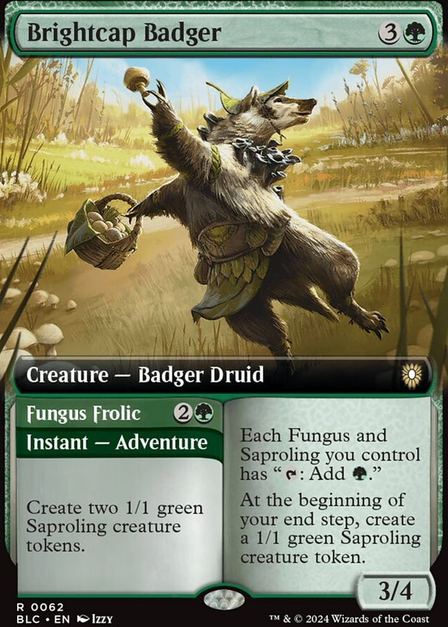 Brightcap Badger // Fungus Frolic [