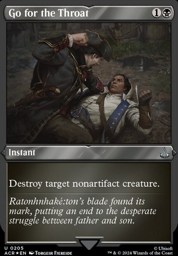 Go for the Throat [#0205 Etched Foil] (ACR-U)