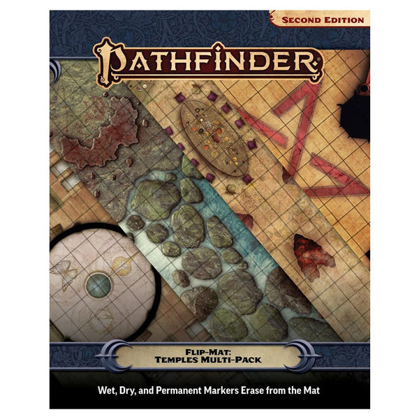 Pathfinder 2nd Edition RPG: Flip-Mat - Multi-Pack: Temples