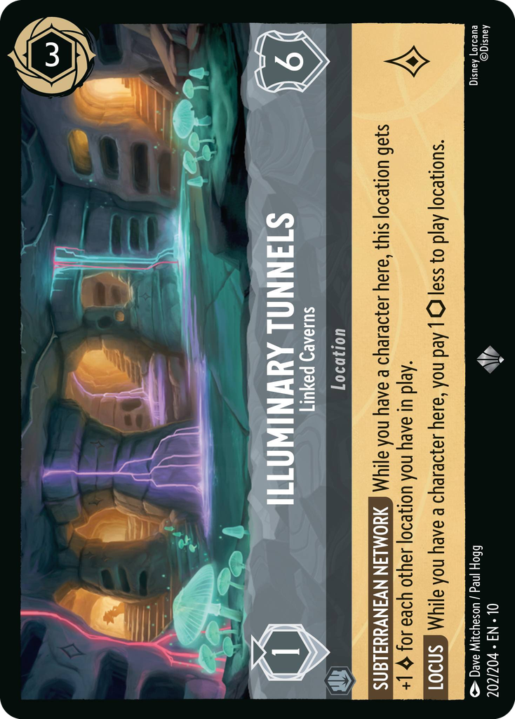 Illuminary Tunnels - Linked Caverns (202/204 - Whispers in the Well) Super Rare