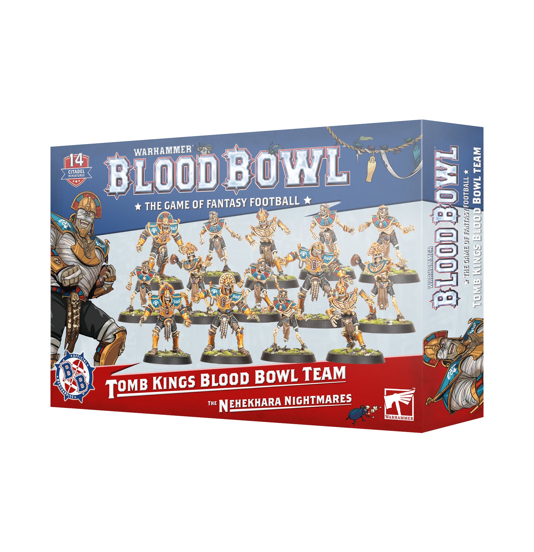 Blood Bowl: Third Season Edition - Team: Tomb Kings - The Nehekhara Nightmares