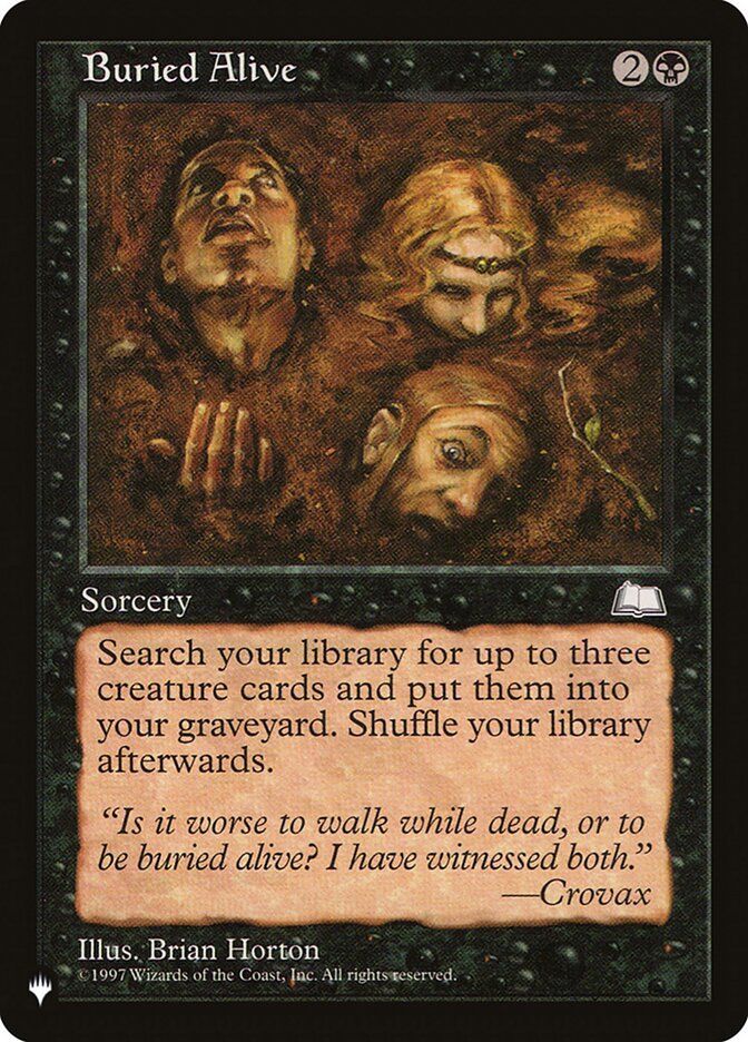 Buried Alive (WTH-U-LIST)