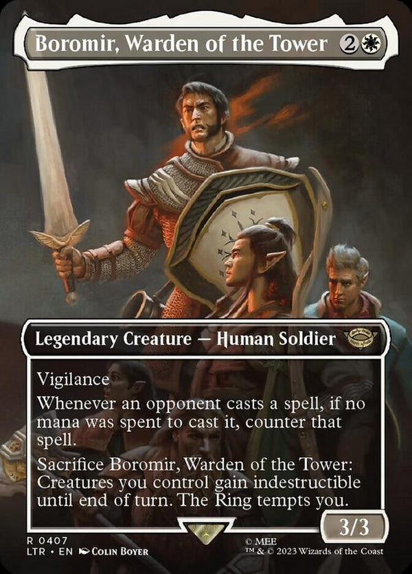 Boromir, Warden of the Tower [#0407 Scene] (LTR-R)