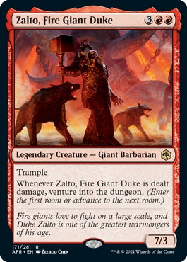 Zalto, Fire Giant Duke (AFR-R)