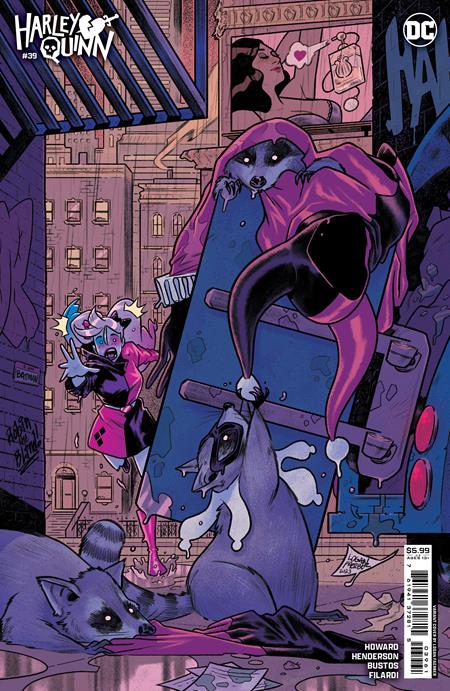 HARLEY QUINN #39 CVR C LOGAN FAERBER CARD STOCK VAR