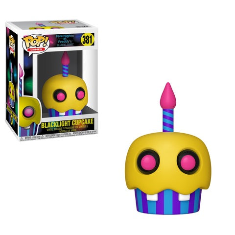 POP Figure: Five Nights at Freddy's #0381 - Blacklight Cupcake (Gamestop)