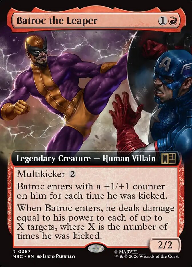 Batroc the Leaper [ #0357 Extended Art ] (MSC-R)