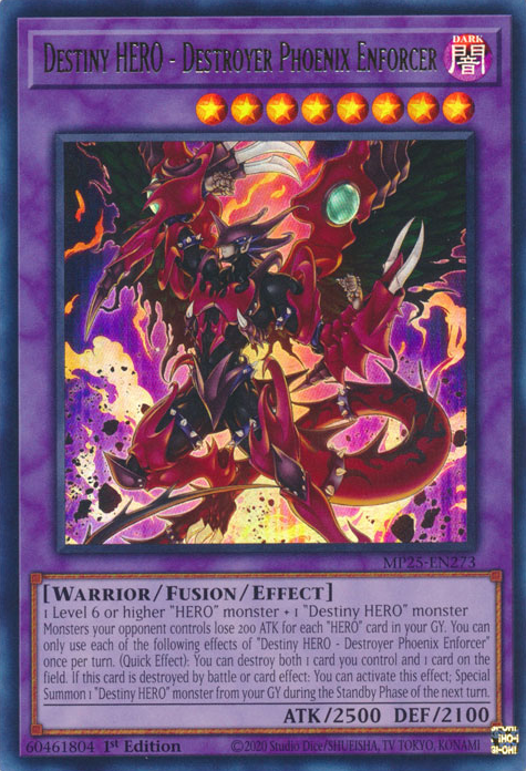 Destiny HERO - Destroyer Phoenix Enforcer (MP25-EN273)