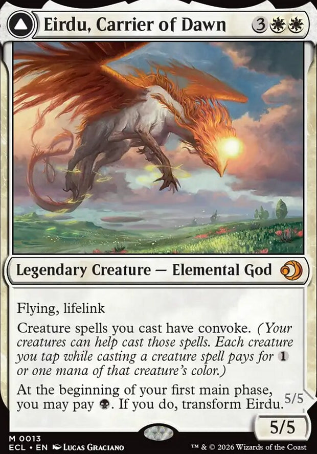 Eirdu, Carrier of Dawn // Isilu, Carrier of Twilight [ #0013 ] (ECL-M)
