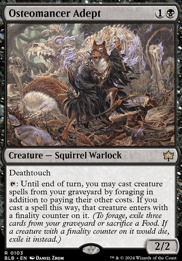 Osteomancer Adept [#0103] (BLB-R-FOIL)