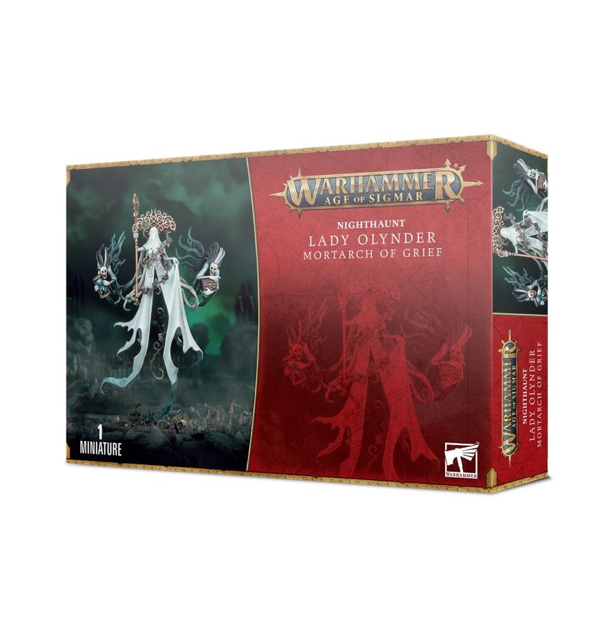 Age of Sigmar: Nighthaunt - Lady Olynder Mortarch of Grief