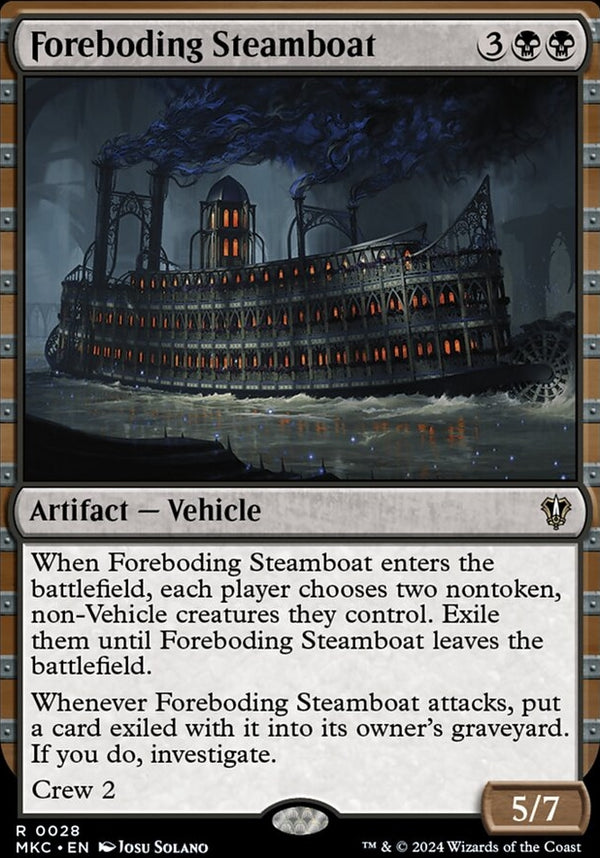 Foreboding Steamboat [#0028] (MKC-R)