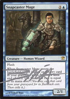 Snapcaster Mage (ISD-R) Artist Signed