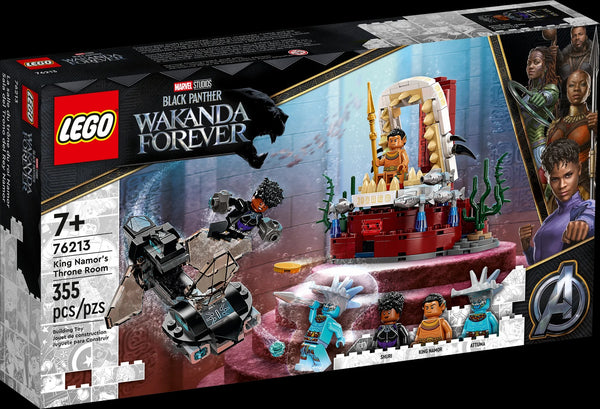 Lego: Marvel - Black Panther: Wakanda Forever - King Namor’s Throne Room (76213)