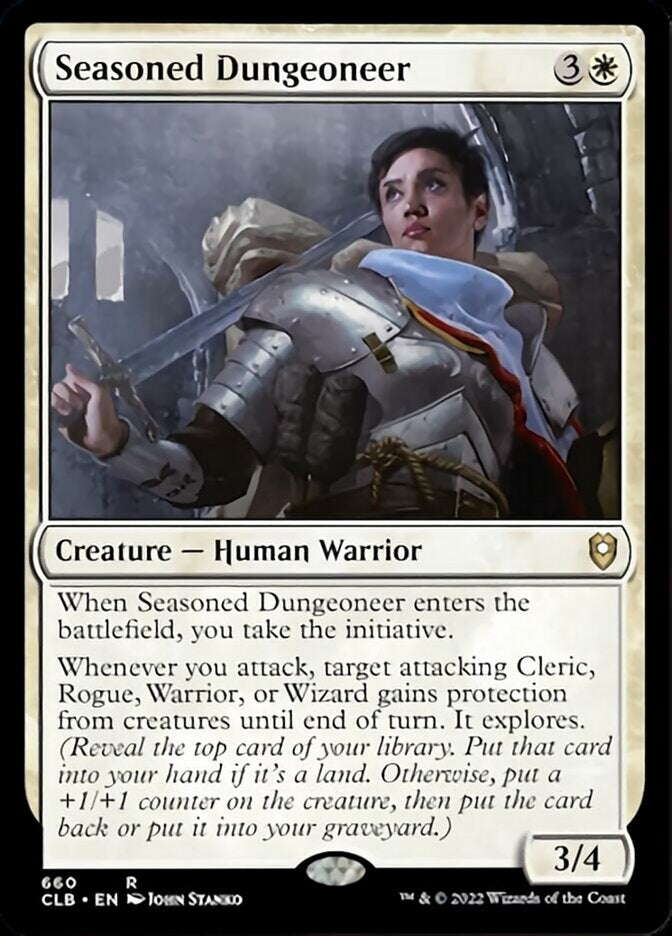 Seasoned Dungeoneer [#660 Commander Decks] (CLB-R)