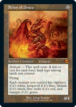 Scion of Draco [#431 Old-Frame] (MH2-M)