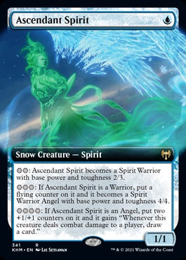 Ascendant Spirit [Extended Art #341] (KHM-R)