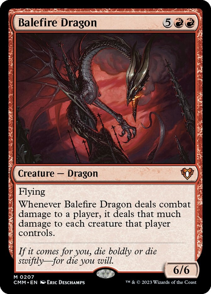 Balefire Dragon [#0207] (CMM-M)