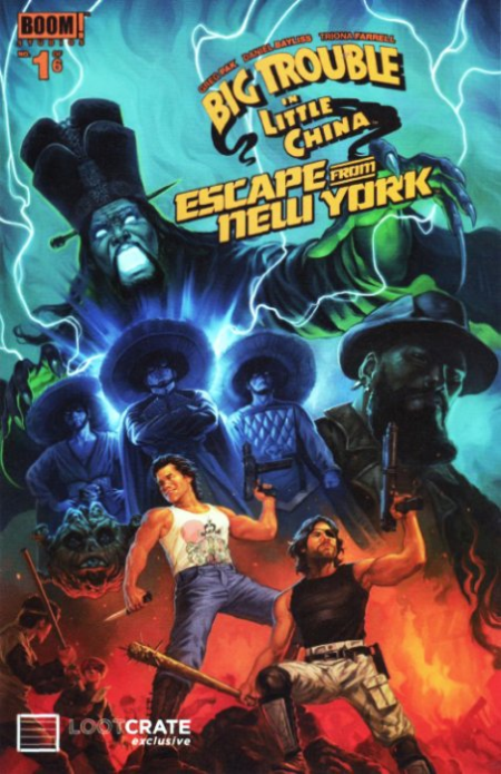 BIG TROUBLE IN LITTLE CHINA / ESCAPE FROM NEW YORK (2016) #1 (9.4) LootCrate Exclusive