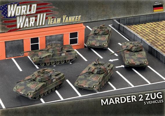 Flames of War: Team Yankee WW3: West German (TGBX19) - Marder II Zug (Plastic)