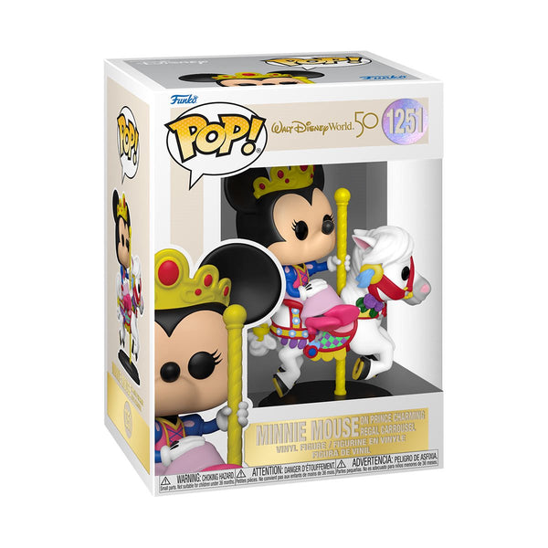 POP Figure: Disney World 50th Anniversary #1251 - Minnie Mouse on Carrousel