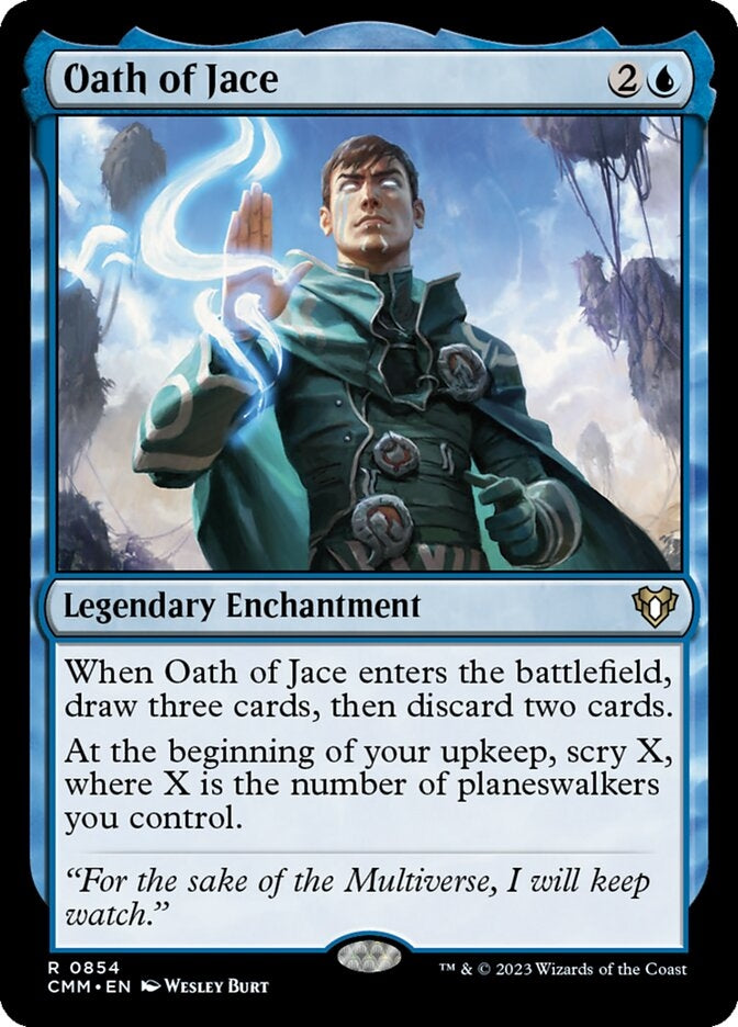 Oath of Jace [#0854 Reprints] (CMM-R)