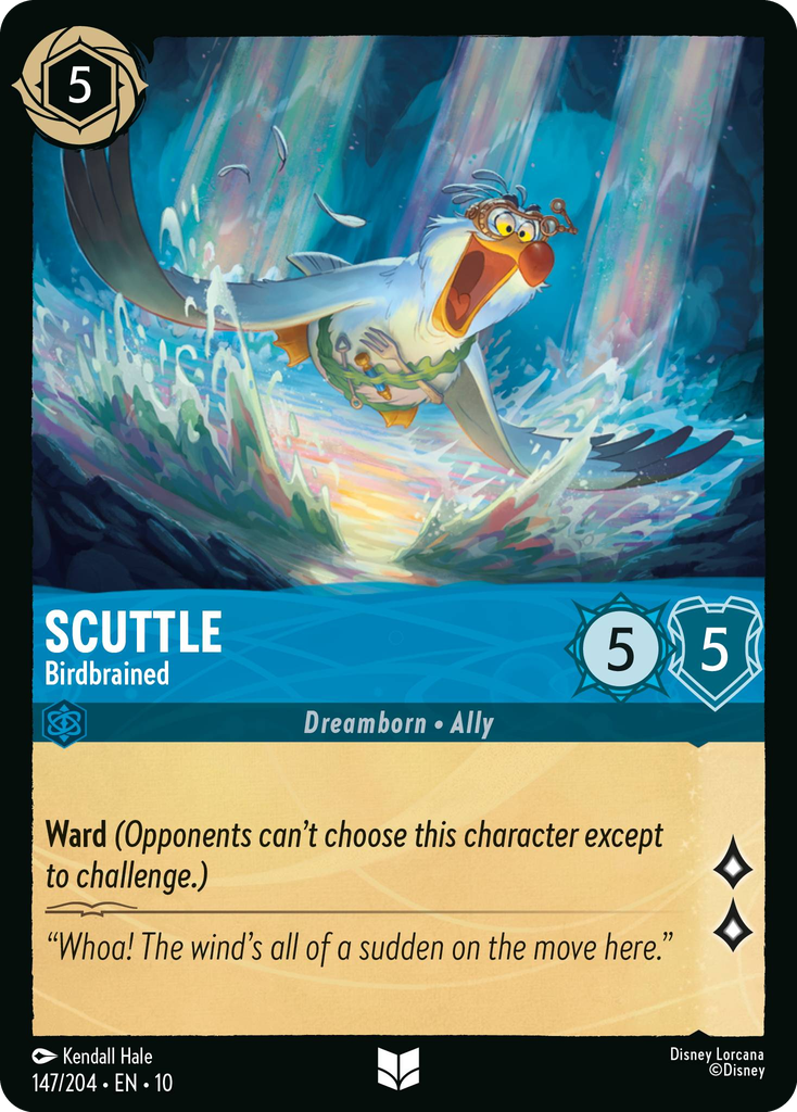 Scuttle - Birdbrained (147/204 - Whispers in the Well) Uncommon