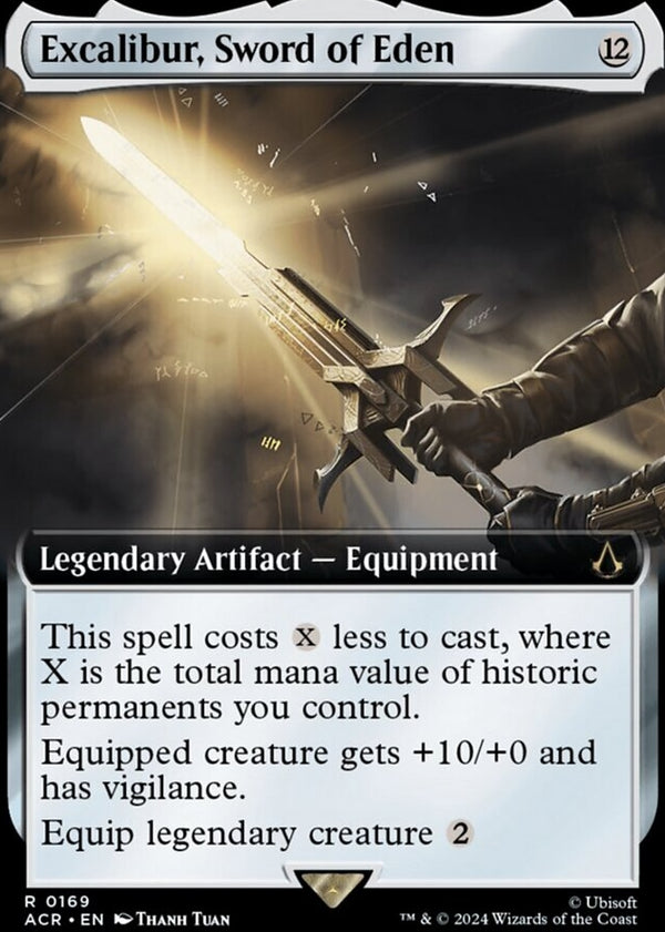 Excalibur, Sword of Eden [#0169 Extended Art] (ACR-R)