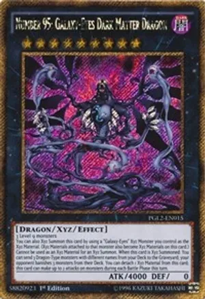 Number 95: Galaxy-Eyes Dark Matter Dragon (PGL2-EN015)