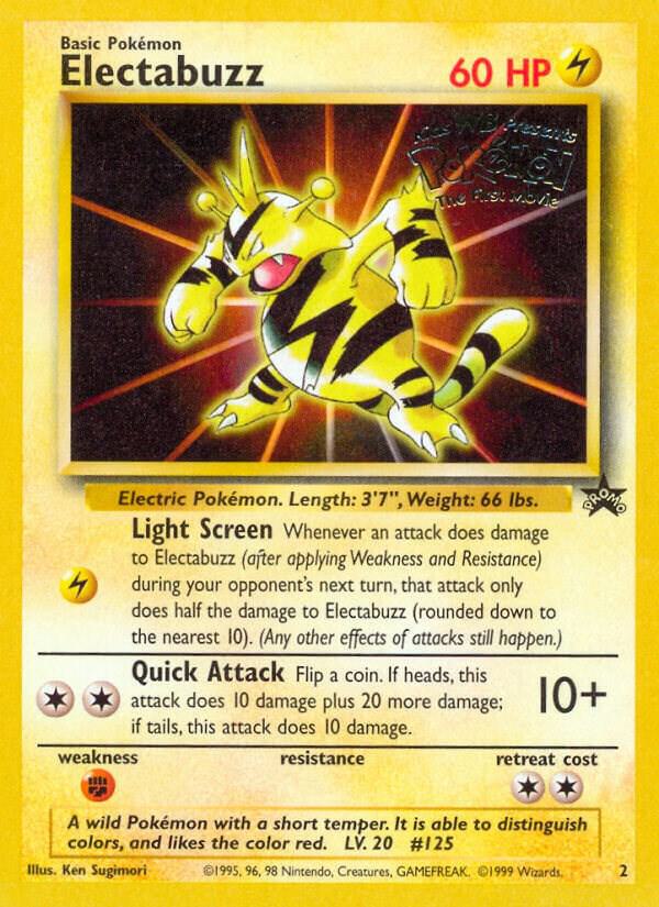 Electabuzz (Movie Promo) 02/53 (PR) - Near Mint Unlimited