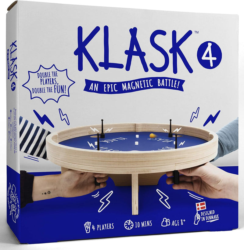 Klask 4 Player - An Epic Magnetic Battle!