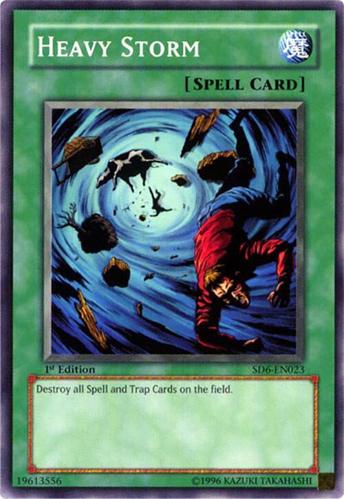 Heavy Storm (SD6-EN023) Common Near Mint 1st Edition