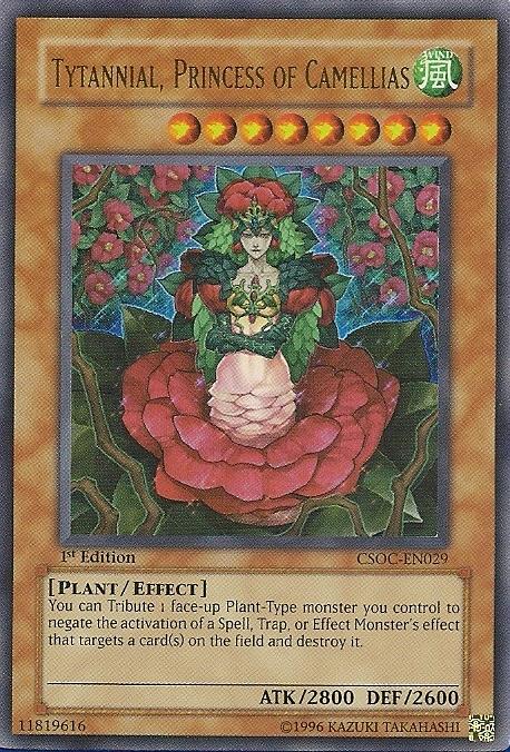 Tytannial, Princess of Camellias (CSOC-EN029) Ultra Rare - Near Mint 1st Edition