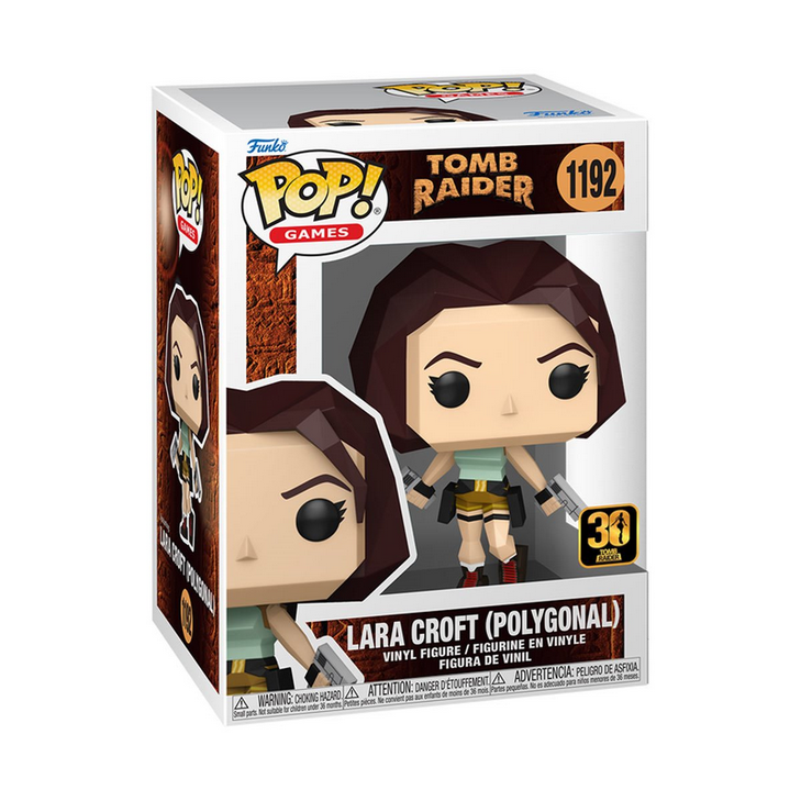 POP Figure: Tomb Raider #1192 - Lara Croft (Polygonal)