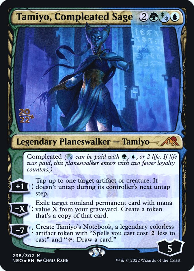 Tamiyo, Compleated Sage [ #238/302 ] (NEO-M)