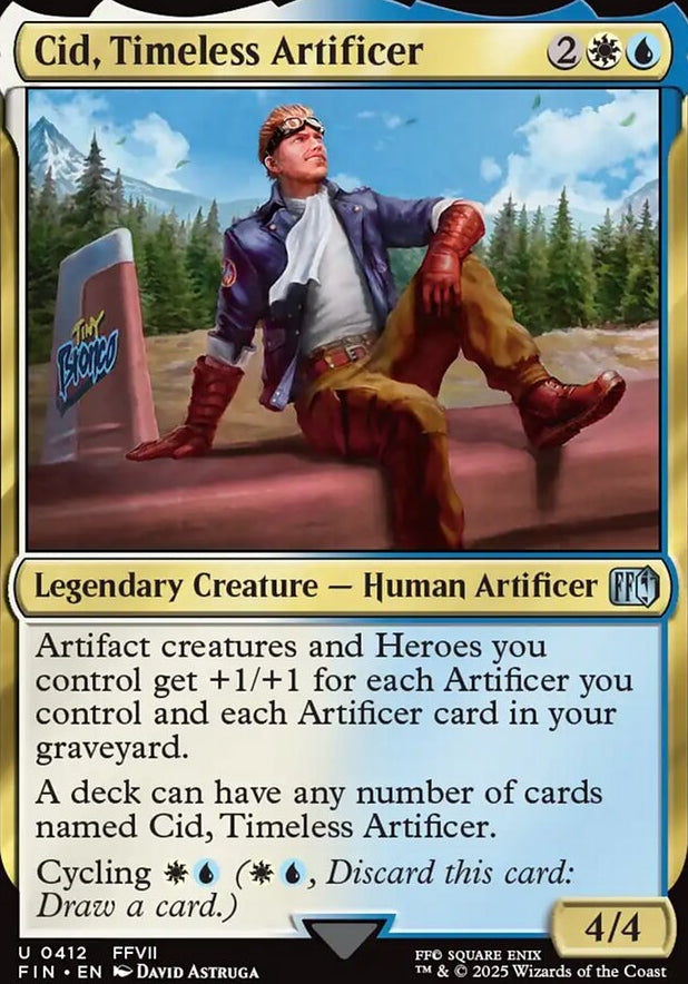 Cid, Timeless Artificer [ #0412 Alternate Art Cids ] (FIN-U)
