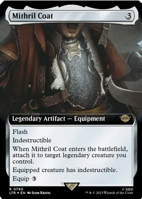 Mithril Coat [#0790 Extended Art Surge Foil] (LTR-R)