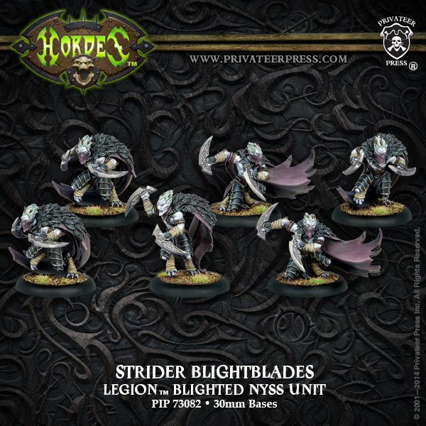 Hordes: Legion - Strider Blightblades / Rangers, Unit (6 Plastic)