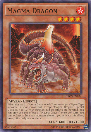 Magma Dragon (CROS-EN034) Common - Near Mint Unlimited