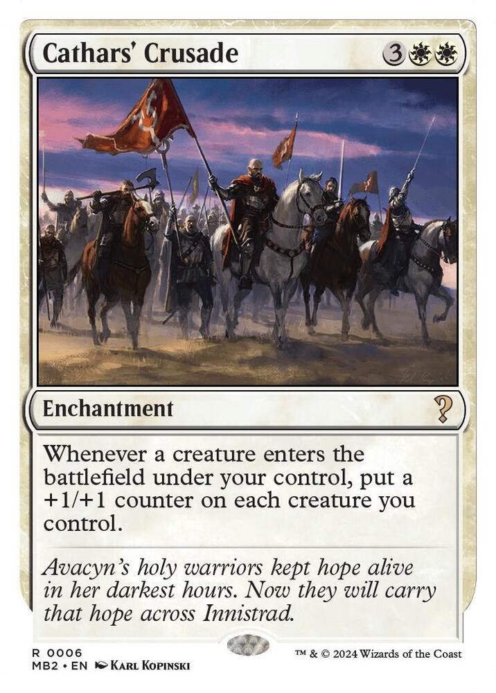 Cathars' Crusade [#0006 Future Frame] (MB2-U)