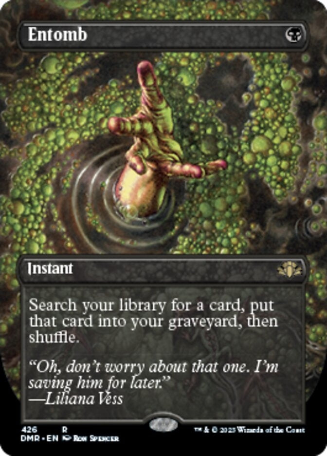 Entomb [#426 Alternate Art Borderless] (DMR-R)