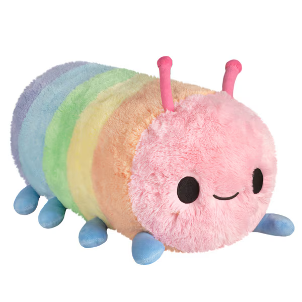 Squishable: Snackers - Rainbow Caterpillar
