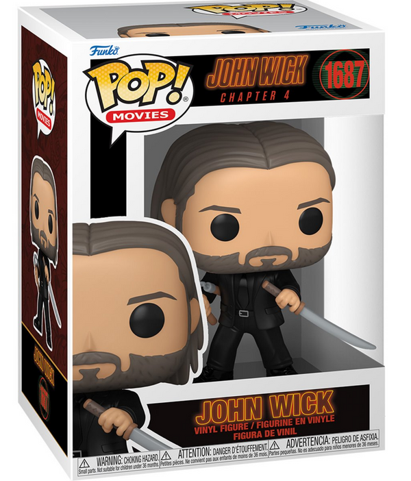 POP Figure: John Wick - Chapter 4 #1687 - John Wick