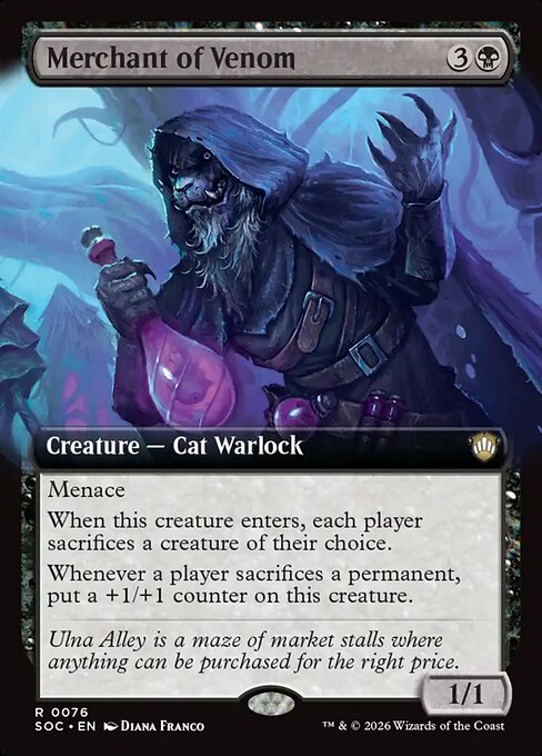 Merchant of Venom [ #0076 Extended Art ] (SOC-R)