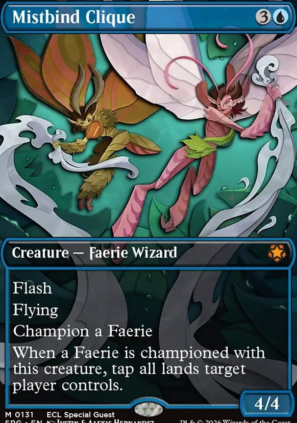 Mistbind Clique [ #0131 Borderless ] (SPG-M)