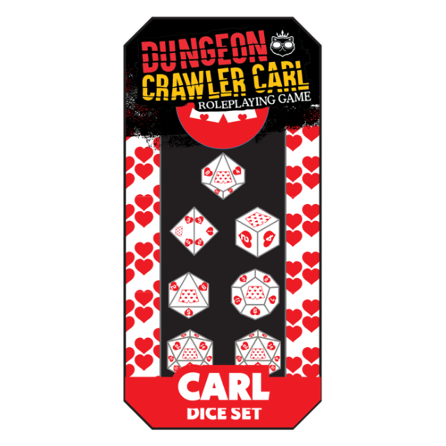 Dungeon Crawler Carl RPG: Carl's Enchanted Big Boi Boxers Dice Set