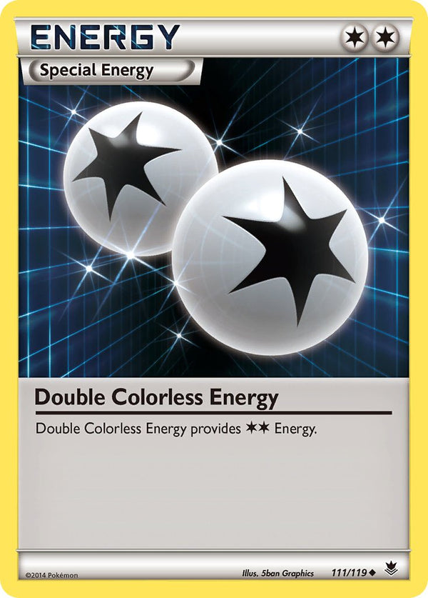 Double Colorless Energy - 111/119 (PHF) Uncommon - Near Mint