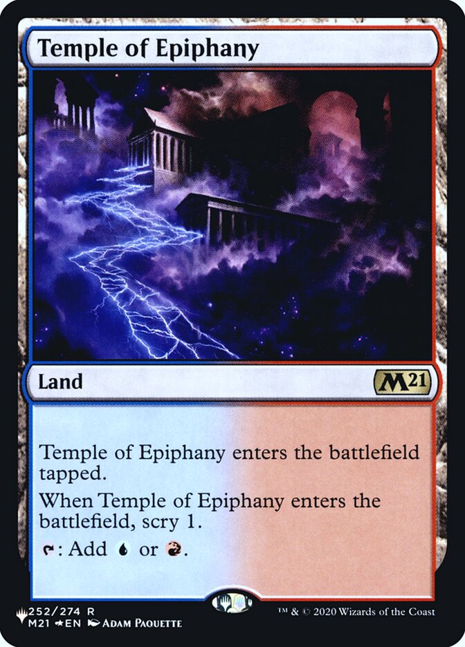 Temple of Epiphany (M21-R-LIST)