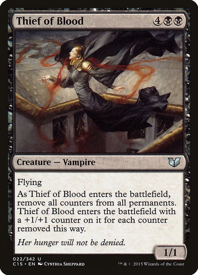 Thief of Blood (C15-U) Light Play